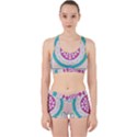 Mandala Design Arts Indian Work It Out Sports Bra Set View1