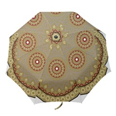 Mandala Art Ornament Pattern Folding Umbrellas by Nexatart