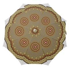 Mandala Art Ornament Pattern Straight Umbrellas by Nexatart