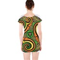 Celtic Celts Circle Color Colors Short Sleeve Bodycon Dress View2