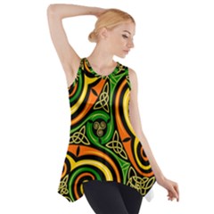 Celtic Celts Circle Color Colors Side Drop Tank Tunic by Nexatart