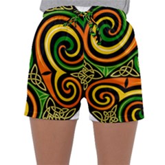 Celtic Celts Circle Color Colors Sleepwear Shorts