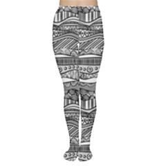 Ethno Seamless Pattern Women s Tights by Nexatart