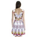 Colorful Chromatic Psychedelic Split Back Mini Dress  View2