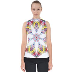 Colorful Chromatic Psychedelic Shell Top