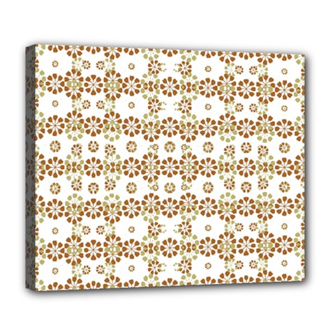 Multicolor Graphic Pattern Deluxe Canvas 24  X 20   by dflcprints