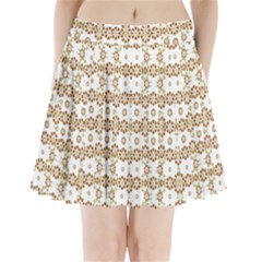 Multicolor Graphic Pattern Pleated Mini Skirt by dflcprints