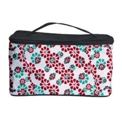 Multicolor Graphic Pattern Cosmetic Storage Case by dflcprints