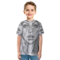 Dreaded Princess  Kids  Sport Mesh Tee