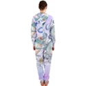 Funny, Cute Frog With Waterlily And Leaves Hooded Jumpsuit (Ladies)  View2