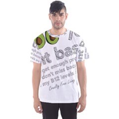 100% Plant Based Men s Sports Mesh Tee