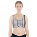 Barcode Sports Bra With Pocket View1