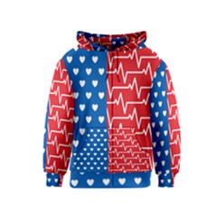 Usa Flag Kids  Zipper Hoodie by stockimagefolio1