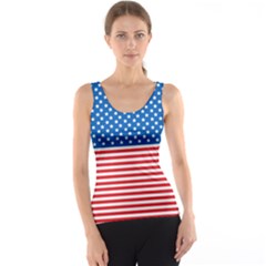 Usa Flag Tank Top by stockimagefolio1