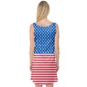 Usa Flag Sleeveless Satin Nightdress View2