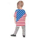 Usa Flag Kids Raglan Tee View2