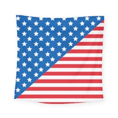 Usa Flag Square Tapestry (small) by stockimagefolio1