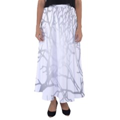 Branches Flared Maxi Skirt by valkyrieexclusives