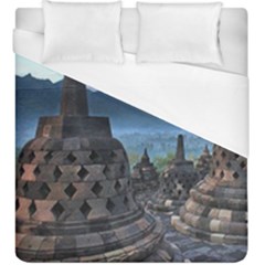 Borobudur Temple  Morning Serenade Duvet Cover (king Size) by Nexatart