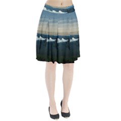 Bromo Caldera De Tenegger  Indonesia Pleated Skirt by Nexatart