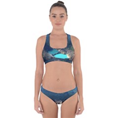 Kelimutu Crater Lakes  Indonesia Cross Back Hipster Bikini Set