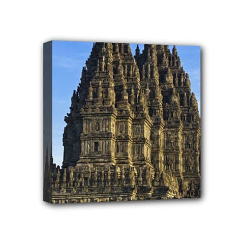 Prambanan Temple Mini Canvas 4  X 4  by Nexatart