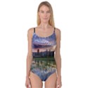 Tamblingan Morning Reflection Tamblingan Lake Bali  Indonesia Camisole Leotard  View1