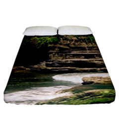 Tanah Lot Bali Indonesia Fitted Sheet (king Size) by Nexatart