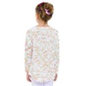 Small Floral Flowers Pattern  Kids  Long Sleeve Tee View2