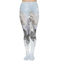 Awesome Running Horses In The Snow Women s Tights View1