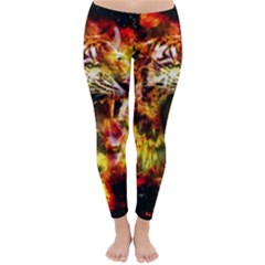 Fire Tiger Classic Winter Leggings by stockimagefolio1