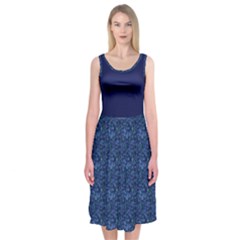 Bluejpeg Midi Sleeveless Dress