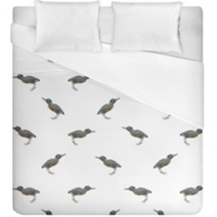 Exotic Birds Motif Pattern Duvet Cover (king Size) by dflcprints