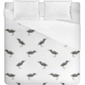 Exotic Birds Motif Pattern Duvet Cover (King Size) View1