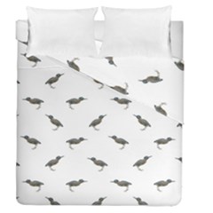 Exotic Birds Motif Pattern Duvet Cover Double Side (queen Size) by dflcprints