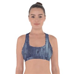 Grey Fence 2 Cross Back Sports Bra