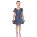 GREY FENCE 2 Kids  Short Sleeve Velvet Dress View1