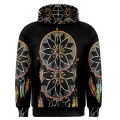 Dreamcatcher  Men s Zipper Hoodie by Valentinaart