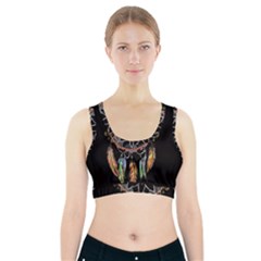 Dreamcatcher  Sports Bra With Pocket