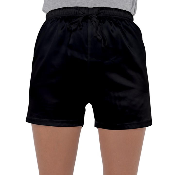 Black Sleepwear Shorts