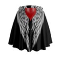 Angel heart tattoo Mini Flare Skirt View2