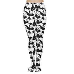 Panda Pattern Women s Tights by Valentinaart