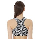 Panda pattern Sports Bra with Border View2