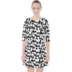 Panda Pattern Pocket Dress