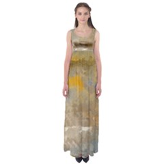 Sunset In The Mountains Empire Waist Maxi Dress by digitaldivadesigns