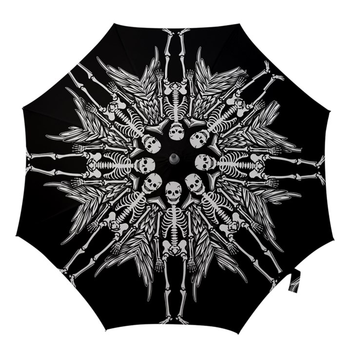 Angel skeleton Hook Handle Umbrellas (Large)