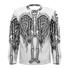 Angel skeleton Men s Long Sleeve Tee