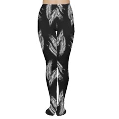 Feather Pattern Women s Tights by Valentinaart