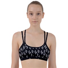 Feather Pattern Line Them Up Sports Bra