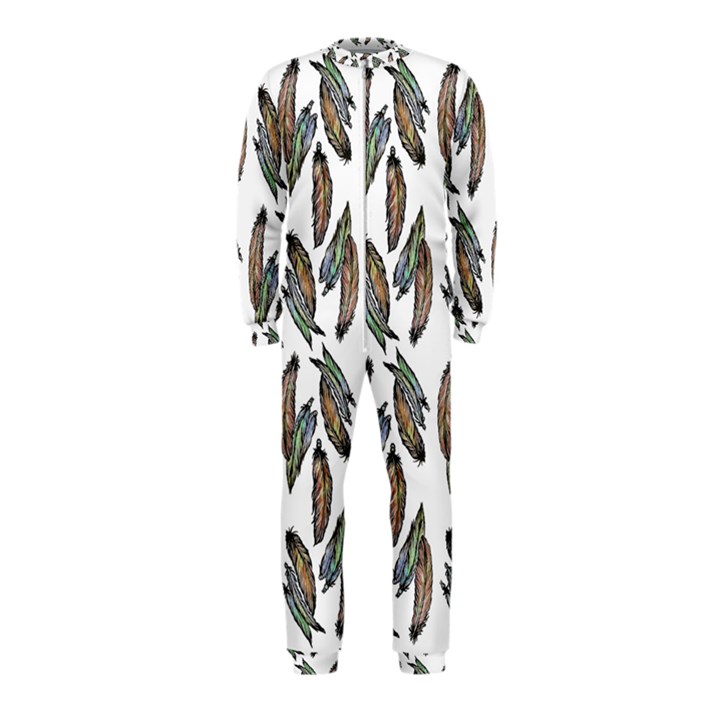 Feather pattern OnePiece Jumpsuit (Kids)